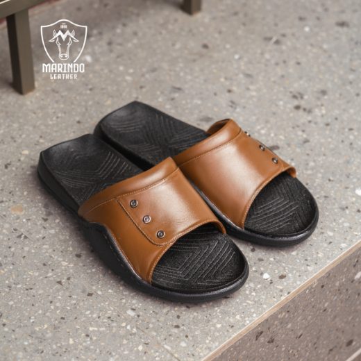 Marindo Leather Slider Rider Tan-702