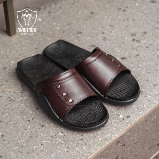Marindo Leather Slider Rider Maroon-702