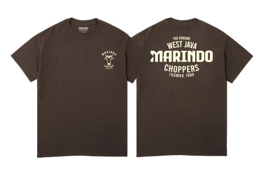 Marindo Leather T-shirt "Marindo Chopper"